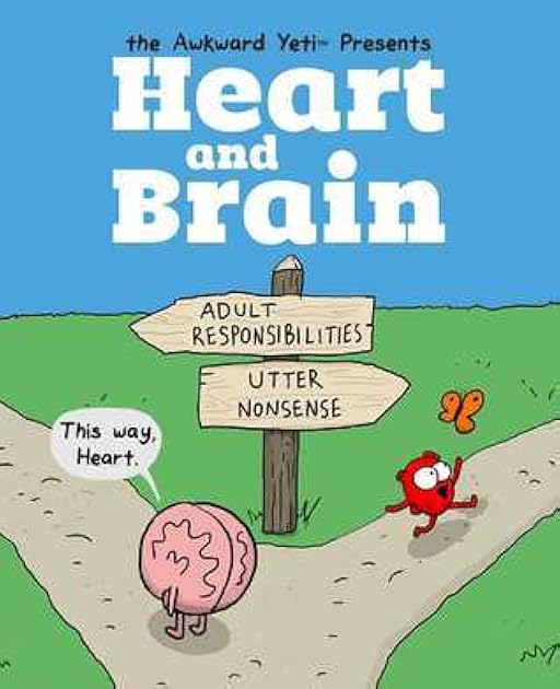 Heart and Brain: An Awkward Yeti Collection (Volume 1)