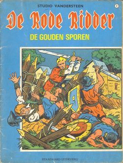 De gouden sporen (De Rode Ridder #2)