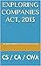 Companies Act, 2013: CS / CA / CWA