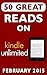 50 Great Reads on Kindle Unlimited (February 2015)