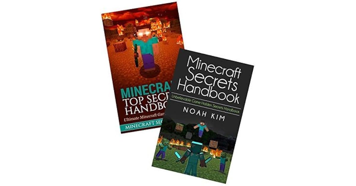 Minecraft Bundle Set Minecraft Secret Guides By Noah Kim