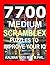 7700 Medium Scramblex Puzzles To Improve Your IQ