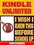 Kindle Unlimited: I Wish I Knew This Before Signing Up