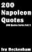 200 Napoleon Quotes by Ira Beckenham