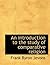 An introduction to the study of comparative religion