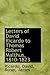 Letters of David Ricardo to Thomas Robert Malthus, 1810-1823