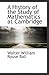 A History of the Study of Mathematics at Cambridge
