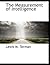 The Measurement of Intelligence