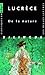De la nature by Lucretius