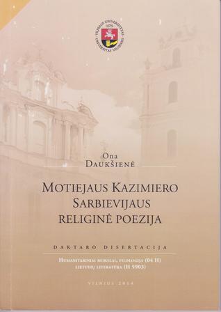 Motiejaus Kazimiero Sarbievijaus religinė poezija