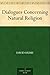 Dialogues Concerning Natural Religion by David Hume