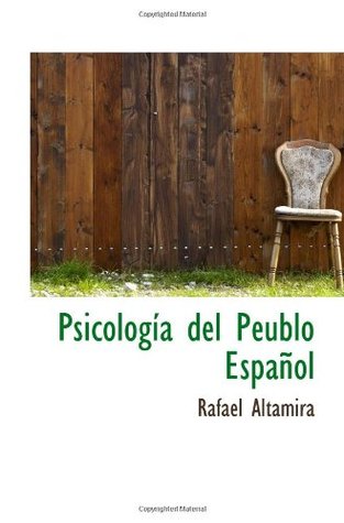 Psicología del Pueblo Español (Paperback)