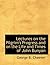 Lectures on the Pilgrim's Progress and on the Life and Times of John Bunyan