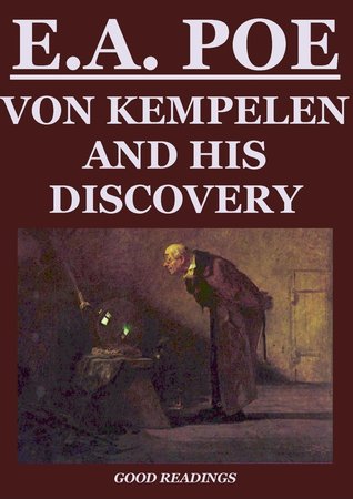 Portada de Von Kempelen and his Discovery, de Edgar Allan Poe