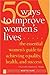 50 Ways to Improve Women's ...