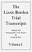 Vol.1 The Lizzie Borden Trial Transcripts by Frank H. Burt Vol.1 The Lizzie Borden Trial Transcripts by Frank H. Burt