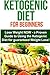 The Ketogenic Diet for Beginners: Lose Weight NOW Using The Ketogenic Diet!