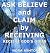 ASK BELIEVE and CLAIM by RE...