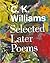 Selected Later Poems: Selected Later Poems