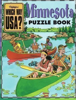 Minnesota Puzzle Book (Highlights: Which Way USA?) + State Map