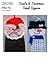 Crochet Pattern Santa & Snowman Towel Toppers PS070-R