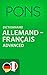 PONS Dictionnaire Allemand -> Français Advanced / PONS Wörter... by PONS GmbH