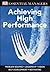 Achieving High Performance