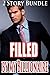 Filled by my Billionaire (Forbidden Billionaire First Time Taboo Menage Erotic Romance)