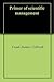 Primer of scientific management