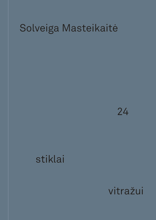 24 stiklai vitražui