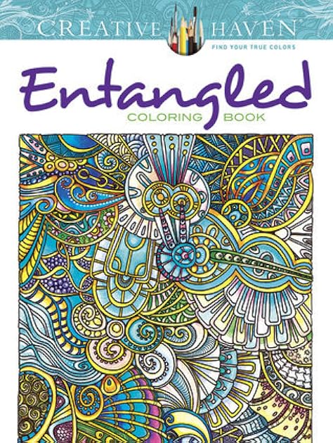Creative Haven Entangled Coloring Book (Adult Coloring Books: Art & Design)