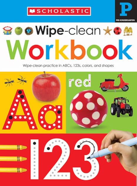 Pre-K Wipe-Clean Workbook: Scholastic Early Learners (Wipe-Clean)