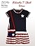 Crochet Pattern Patriotic T-shirt Dress PA764-R