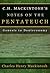 Notes on the Pentateuch