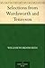 Selections from Wordsworth and Tennyson