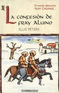 Portada de La confesión de fray Aluino, de Ellis Peters