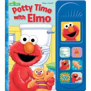 elmo potty doll