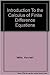 An Introduction to the Calculus of Finite Differences and Difference Equations