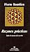 Razones prácticas by Pierre Bourdieu