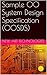 Sample OO System Design Spe...