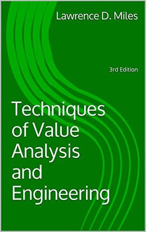 Techniques of Value Analysis and Engineering