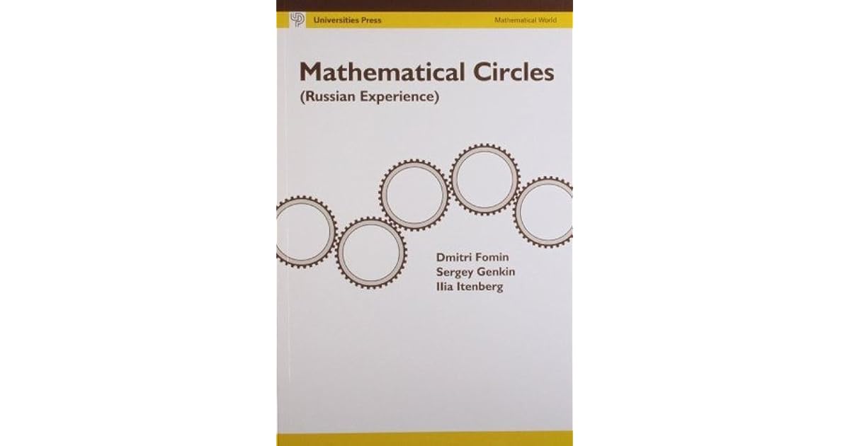 Mathematical Circles By Dmitri Fomin