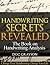 Handwriting Secrets Revealed: The Book On Handwriting Analysis