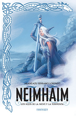 Portada de Los hijos de la nieve y la tormenta, de Aranzazu Serrano Lorenzo