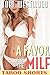 A Favor for the MILF: (Taboo Older Woman Younger Man Cougar Short Story)