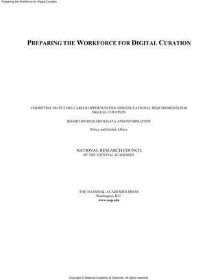 Preparing the Workforce for Digital Curation