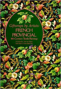 Giftwraps by Artists: French Provincial 18Th-Century Textile Paintings