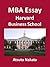 MBA Essay 2013 – Harvard Business School – by Atsuto Nakata