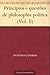 Principios e questões de philosophia politica (Vol. II) (Portuguese Edition)