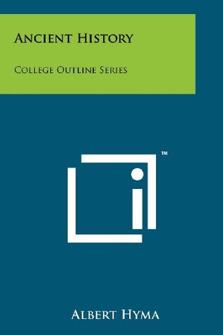 Ancient History: College Outline Series (Paperback)